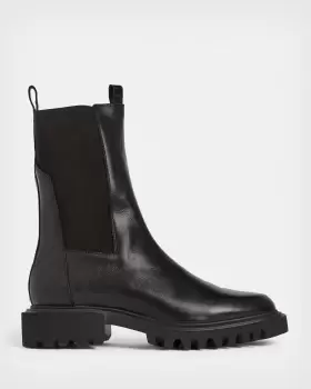 AllSaints Hallie Leather Boots