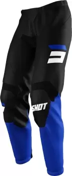 image of Shot Raw Burst Motocross Pants, black-blue, Size 26, black-blue, Size 26