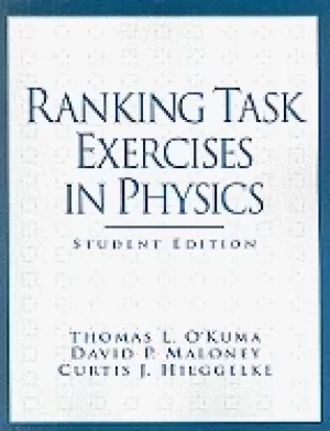 Image of ranking task exercises in physics student edition paperback 1st edition