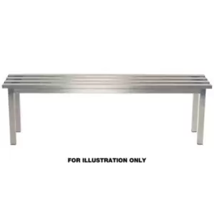 Image of Slingsby Aqua Mezzo Freestanding Changing Room Bench - 2000mm Width