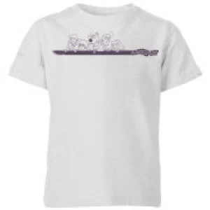 Image of Scooby Doo Those Meddling Kids Retro Kids T-Shirt - Grey - 11-12 Years