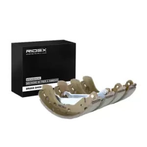 Image of RIDEX Brake Shoes OPEL,CHEVROLET,Daewoo 70B0065 96405132,S4520003,90542863 Brake Shoe Set,Brake Lining 96226110,96430417,NP1441,NP1464,S4520003