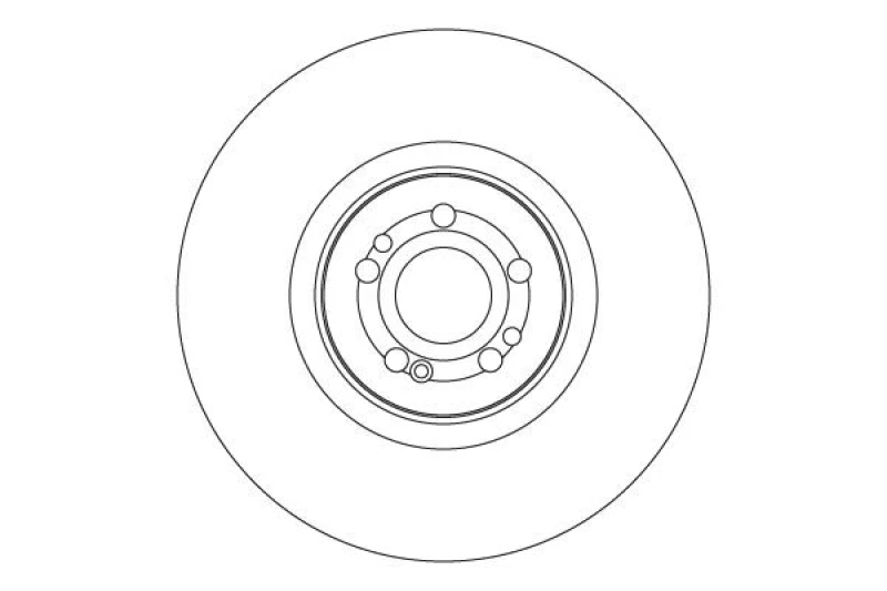 Image of Brake disc TRW DF4634S