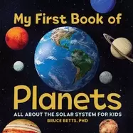 Image of my first book of planets all about the solar system for kids