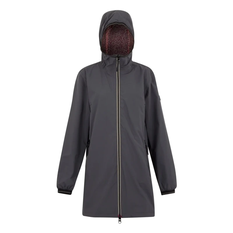 Image of Womens waterproof jacket Regatta Lioka Gris Female 36
