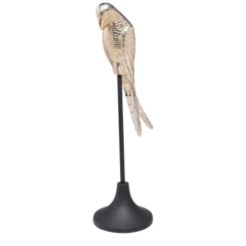 Image of Biba Decorative Bird Ornament - Black Gold