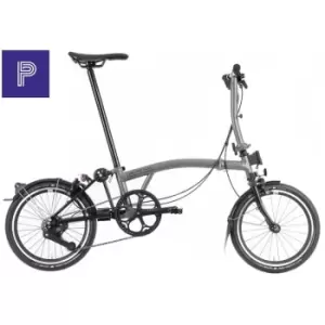 Image of Brompton P Line Urban - Low Handlebar - Grey