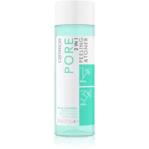 Image of Catrice Pore 2-in-1 Exfoliating Toner 100ml
