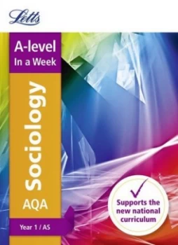 Image of Aqa A-Level Sociology. Year 1 and As by Letts A-Level Book