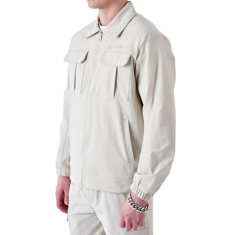 Image of Project X Paris Funnel-neck jacket Project X Paris Workwear Gris Male S