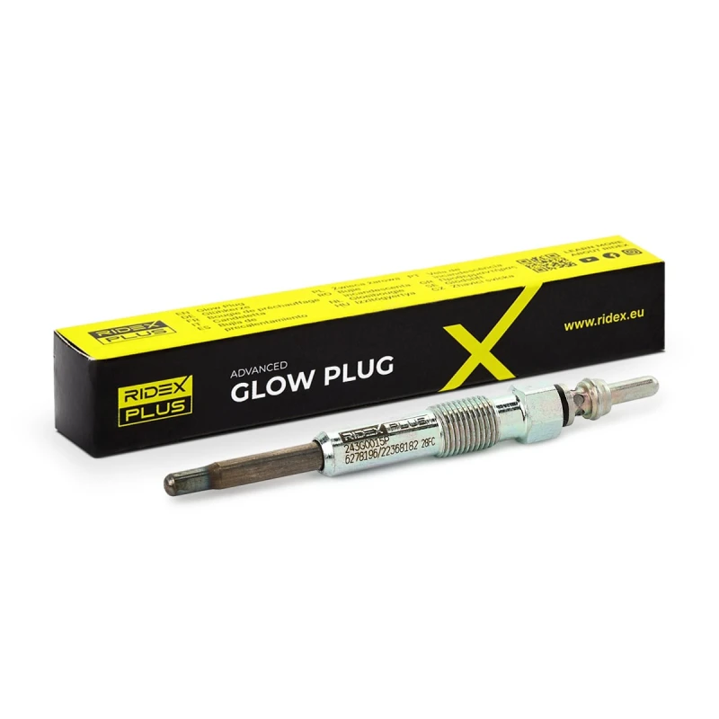 Image of RIDEX PLUS Glow plug RIDEX PLUS 243G0015P