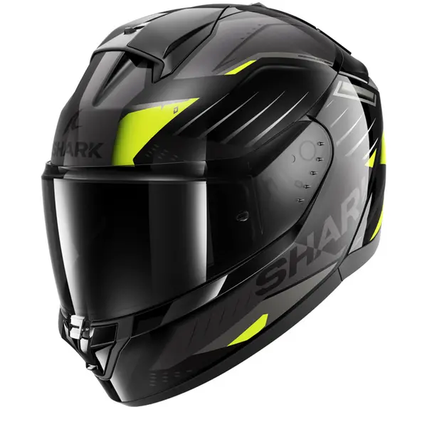 Image of Shark Ridill 2 Bersek Black Green Anthracite KGA Full Face Helmet XL