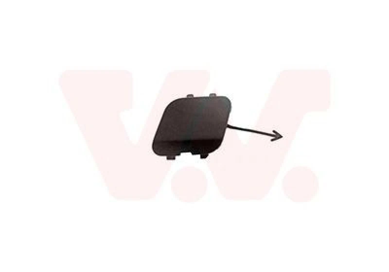 Image of VAN WEZEL Tow hook cover VAN WEZEL 3753558