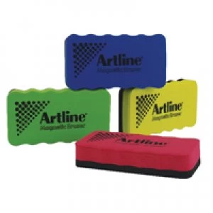 Image of Artline Assorted Smiley Whiteboard Erasers Pack of 4 ERT-mmS-GB4