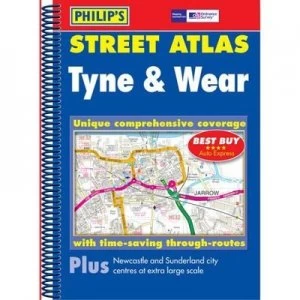 Image of Philips Street Atlas Tyne and Wear Book