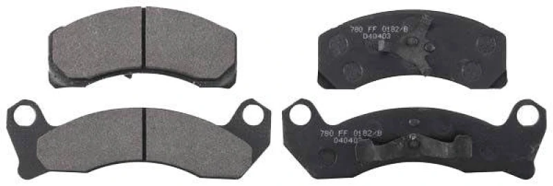 Image of A.B.S. 38200 Brake pad set without integrated wear sensor Brake Pad Set,disc brake (402)
