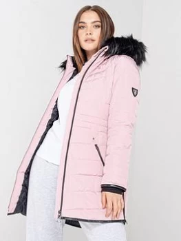 Image of Dare 2b Laura Whitmore Striking II Ski Jacket - Pink, Size 12, Women