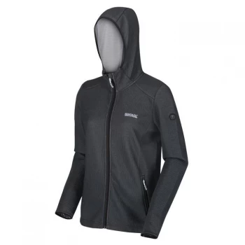 Image of Regatta Womens Terota Full Zip Hooded Fleece - Seal Grey