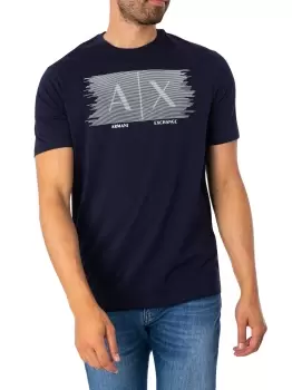 Stripped Logo Graphic T-Shirt