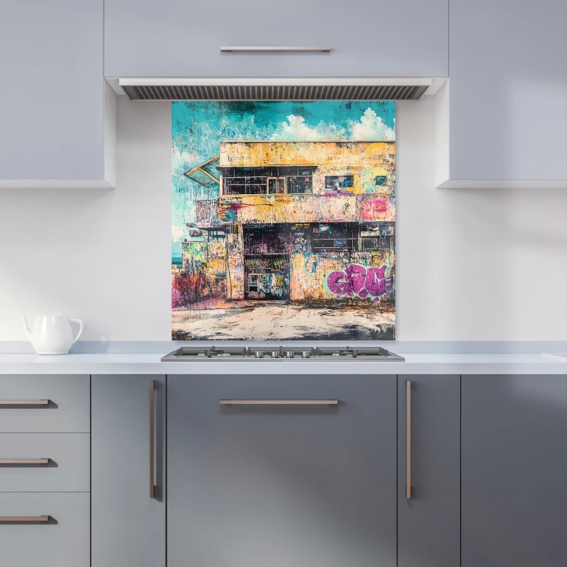 Image of Designer Kitchen Splashbacks Jasper Reed: 00004 Kitchen Splashback Size: 600mm x 750mm Multicolor Unisex 600mm x 750mm