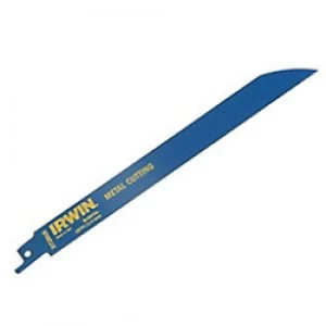 Image of IRWIN Sabre Saw Blade for Metal 624R 150 mm x 24 TPI Pack of 5