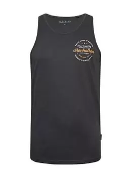 image of BadRhino Manhattan Ebony Vest, Grey, Size 2XL, Men