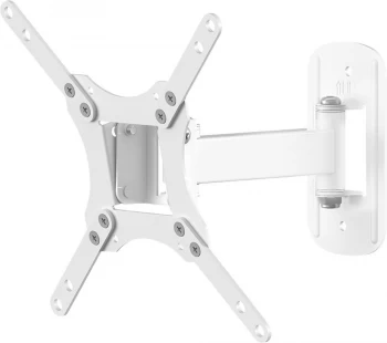 image of AVF MRL23W Full Motion 12-39" Monitor Bracket - White