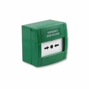 image of KAC Resettable Single Pole Green Call Point Emergency Door Release