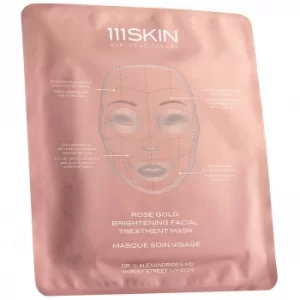 image of 111SKIN Rose Gold Brigtening Facial Treatment Mask Single 30ml