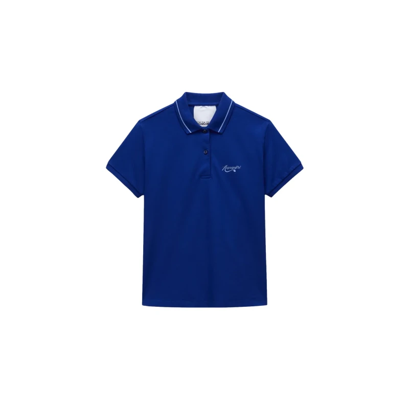 Image of Womens polo shirt Napapijri Elmes Bleu Female M