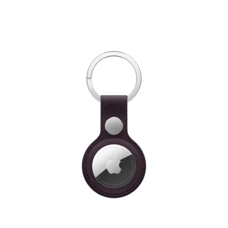 Image of Apple Finewoven Keyring AirTag keyring Blackberry MA7K4ZM/A