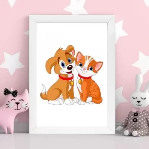 Image of BC105987983 Multicolor Decorative Framed MDF Painting