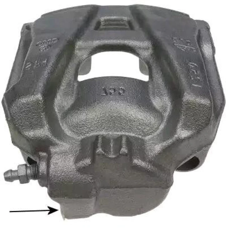 Image of TEXTAR 38234500 Brake caliper without holder Cast Iron Brake Caliper (78)