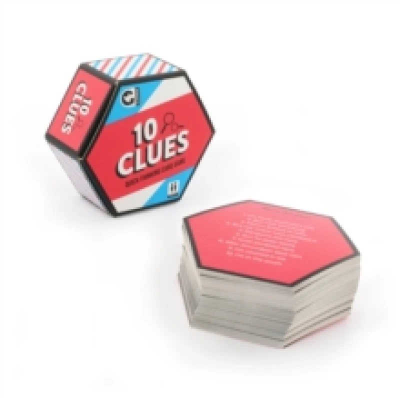 Image of Family Card Game - 10 Clues General merchandize