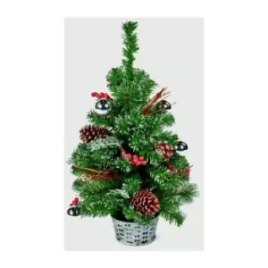 image of Premier Dressed Tree 60cm Silver - TRD187164