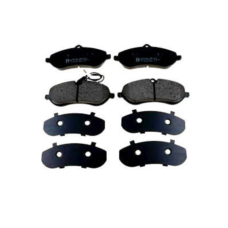 Image of ZIMMERMANN 24595.185.1 Brake pad set Front Axle, incl. wear warning contact, Photo corresponds to scope of supply Brake Pad Set,disc brake (402)