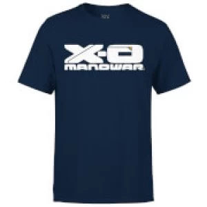 image of Valiant Comics X-O Manowar Logo T-Shirt - Navy - L