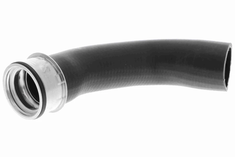 Image of VAICO V10-3802 Turbocharger Hose Rubber with fabric lining, Q+, original equipment manufacturer quality Rubber with fabric lining Charger Intake Hose