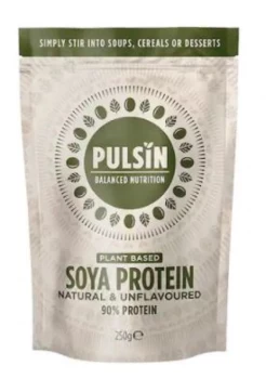 Image of Pulsin Soya Protein Isolate - 100% Natural - 250g