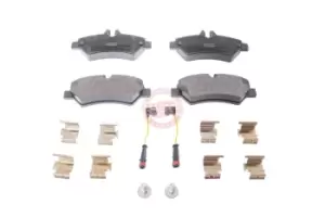 Image of MASTER-SPORT Brake pad set MERCEDES-BENZ 13046038372N-SET-MS 0044206920,0084205120,9064200100 9064230400,A0044206920,A0084205120,A9064200100