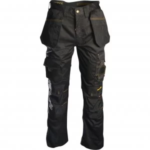 Image of Roughneck Mens Holster Trousers Black 30 31