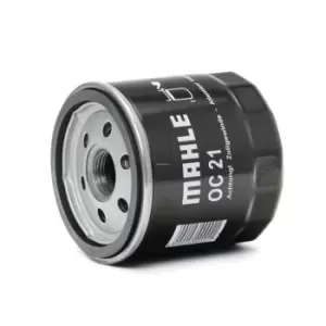 Image of MAHLE Original Oil filter OC 21 OF Engine oil filter OPEL,FORD,ROVER,Kadett E CC (T85),Corsa A CC (S83),MANTA B (58_, 59_),Frontera A SUV (U92)
