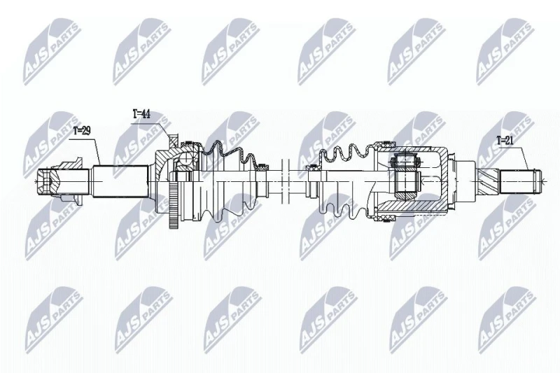 Image of NTY Drive shaft NTY NPW-NS-166