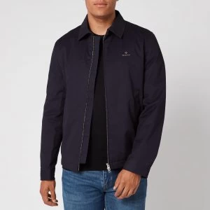 image of Gant Mens Windcheater Jacket - Evening Blue - L