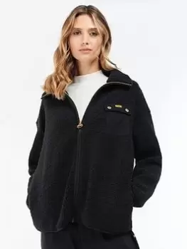 Image of Barbour International Monaco Overlayer - Black, Size 10, Women