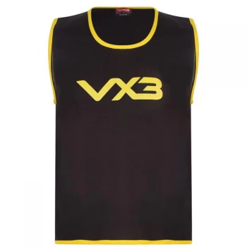 Image of VX-3 Hi Viz Mesh Training Bibs Junior - Black