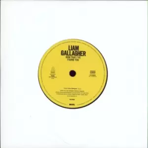 image of Liam Gallagher Now That I've Found You 2019 UK 7" vinyl 0190295440519