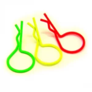 Image of Fastrax Flourescent Pink Large Clips