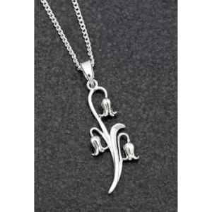 Image of Botanical Silver Plated Bluebell Necklace