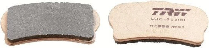 Image of TRW MCB887RSI Brake pad set Sinter Offroad Brake Pad Set,disc brake (402)